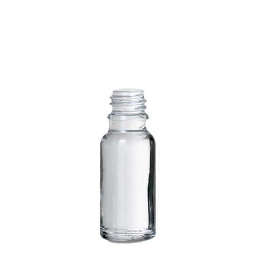 Clear Glass Bottle with Pipette