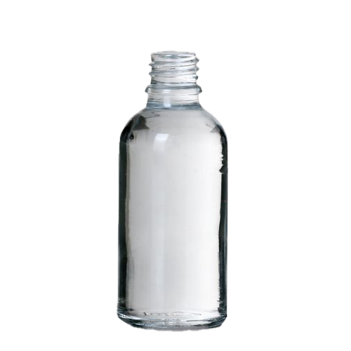 Clear Glass Bottle with Pipette