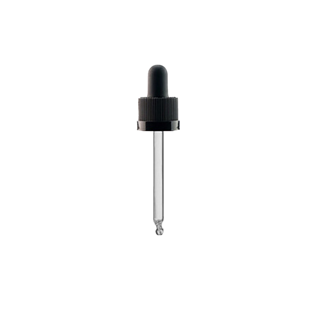 Clear Glass Bottle with Pipette