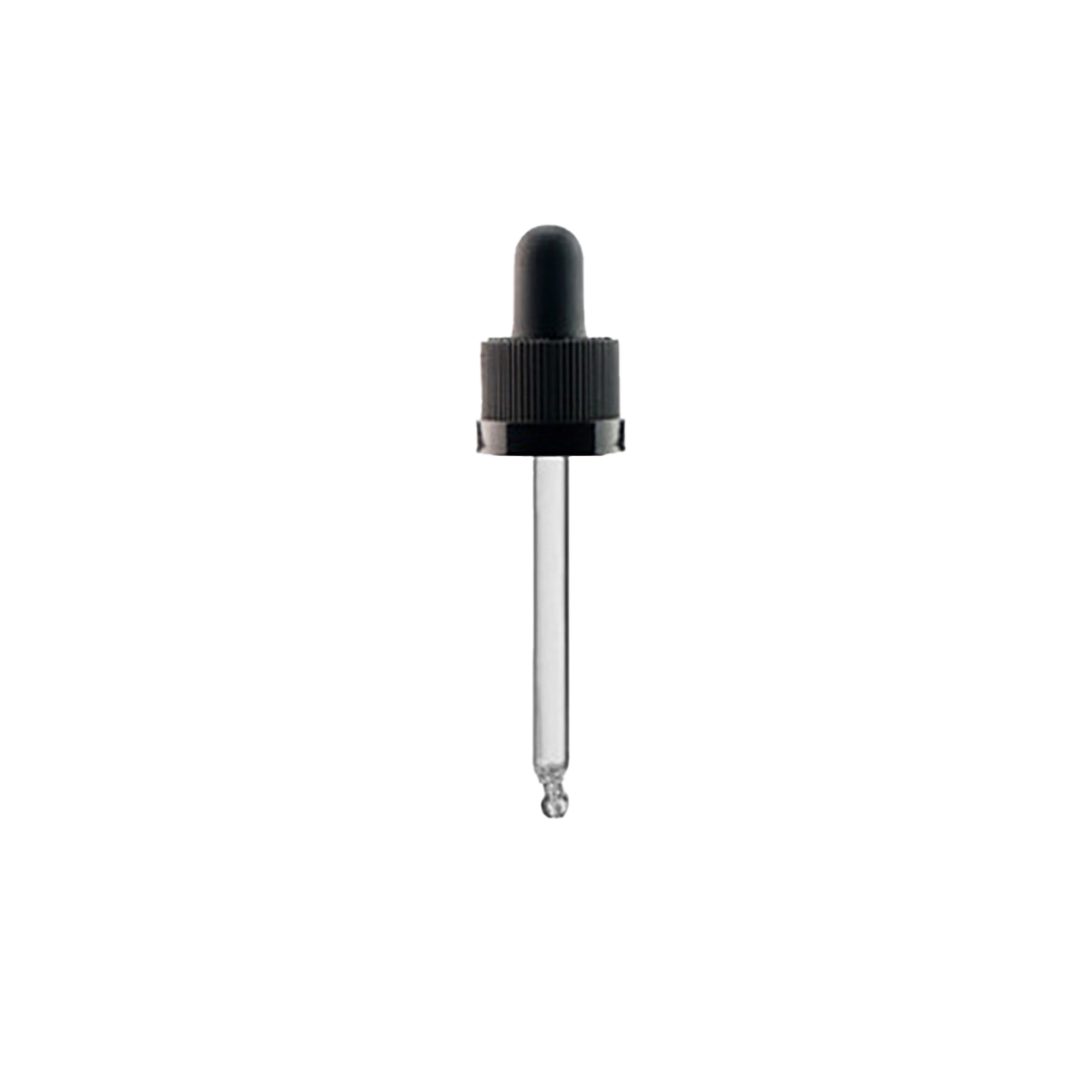 Clear Glass Bottle with Pipette